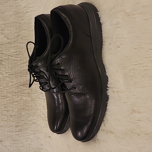 Cole Haan Men's Grand Tour Plain Oxford Black Dress Shoe Size 8 - Picture 4 of 9